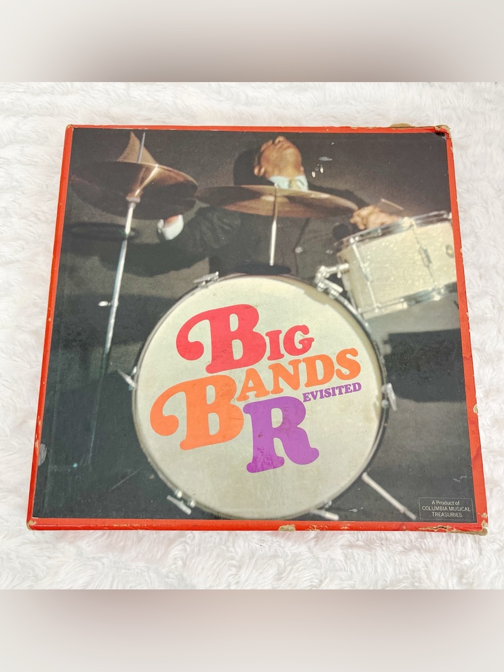 Vintage Big Bands Revisited 7 Vinyl LP Box Set Columbia Musical Treasuries Retro
